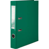Segregator biurowy jednostronny Delta D1713-04P, A4, 5 cm, po rozłożeniu, zielony Segregator biurowy jednostronny Delta D1713-04P, A4, 5 cm, po rozłożeniu, zielony