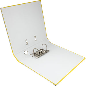 Segregator biurowy jednostronny Delta D1713-08P, A4, 5 cm, po rozłożeniu, żółty