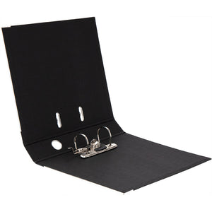 Segregator biurowy dwustronny Axent Prestige+ 1721-01P-A, 5 cm, po rozłożeniu, czarny