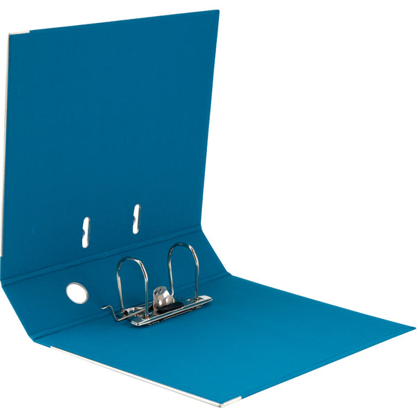 Segregator biurowy dwustronny Axent Prestige+ 1722-31P-A, 7,5cm, po rozłożeniu, ciemnoturkuso