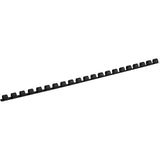 Grzbiet do bindowania plastikowy Axent 2908-01-A, d 8 mm, czarny, 100 szt. Grzbiet do bindowania plastikowy Axent 2908-01-A, d 8 mm, czarny, 100 szt.