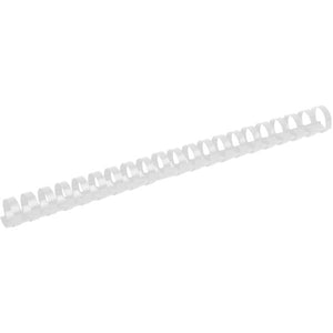 Grzbiet do bindowania plastikowy Axent 2916-21-A, d 16 mm, biały, 100 szt.