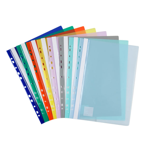 Skoroszyt Axent 1318-02-A z perforacją А4, niebieski