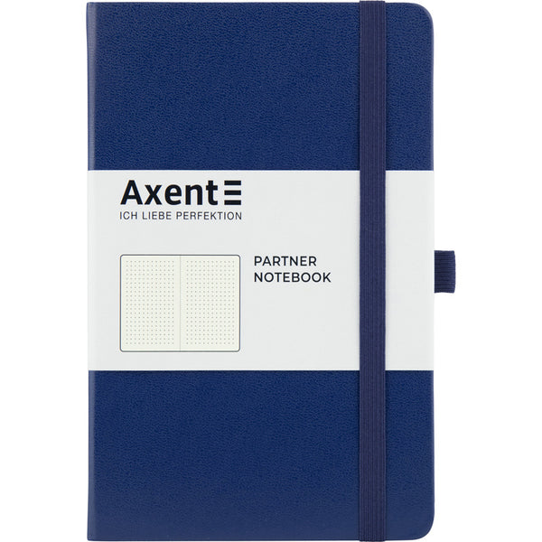 Notes Axent Partner 8306-02-A, 125*195, 96 kartek, kropka, niebieski