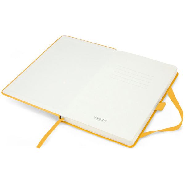 Notes Axent Partner 8306-08-A, 125*195, 96 kartek, kropka, żółty