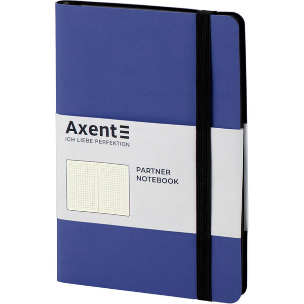Notes Axent Partner Soft 8312-02-A, 125*195, 96 kartek, kropka, granatowy