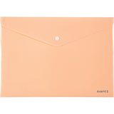 Teczka na zatrzask Axent Pastelini 1412-42-A, А4, brzoskwiniowa Teczka na zatrzask Axent Pastelini 1412-42-A, А4, brzoskwiniowa