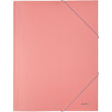 Teczka z gumką Axent Pastelini 1504-10-A, А4, różowa Teczka z gumką Axent Pastelini 1504-10-A, А4, różowa