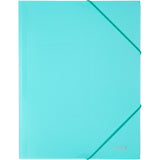 Teczka z gumką Axent Pastelini 1504-18-A, А4, miętowa Teczka z gumką Axent Pastelini 1504-18-A, А4, miętowa