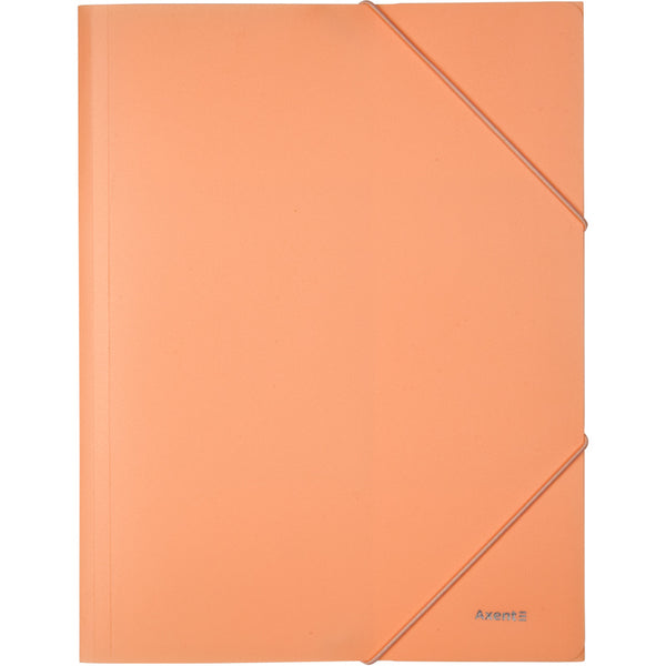 Teczka z gumką Axent Pastelini 1504-42-A, А4, brzoskwiniowa