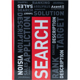 Notes Axent Colors 8421-08-A, А4, 80 kartek, kratka, czerwony Notes Axent Colors 8421-08-A, А4, 80 kartek, kratka, czerwony