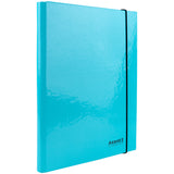 Teczka z gumką Axent Pastelini 1213-18-A, A4, miętowa Teczka z gumką Axent Pastelini 1213-18-A, A4, miętowa