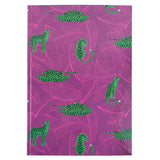 Notes Axent Leopard 8422-555-A, А4, 96 kartek, kratka, różowy Notes Axent Leopard 8422-555-A, А4, 96 kartek, kratka, różowy