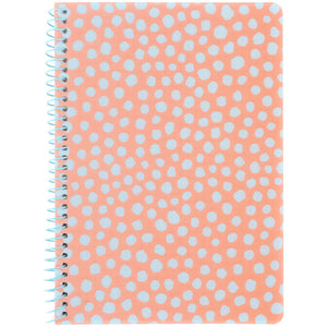 Kołonotatnik Axent 8462-3-A, А5, 80 kartek, kratka, plastiku. okładka, aksamitny