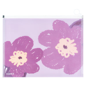 Teczka na suwak zip-lock Axent 1497-39-A Lavender-4, А4+