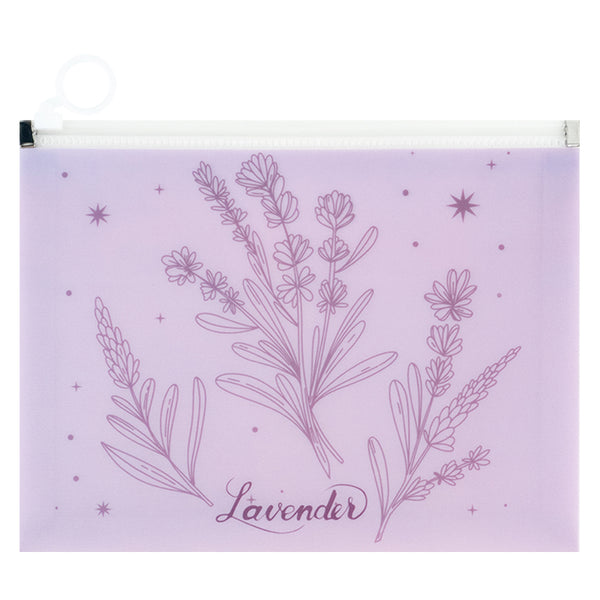 Teczka na suwak zip-lock Axent 1498-37-A Lavender-2, А5+