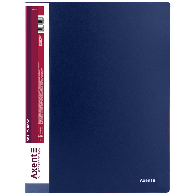 Display-book, 10 files, blue