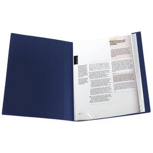 Display-book, 10 files, blue