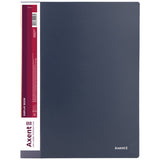 Display-book, 10 files, grey