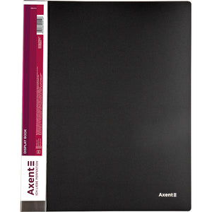 Display-book, 20 files, black