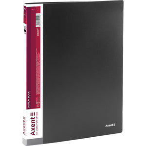 Display-book, 20 files, black