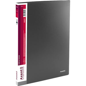 Display-book, 30 files, grey