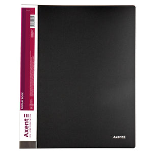 Display-book, 40 files, black
