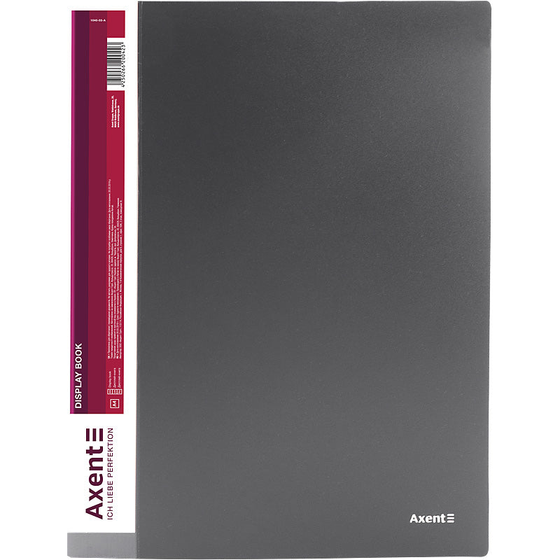 Display-book, 40 files, grey