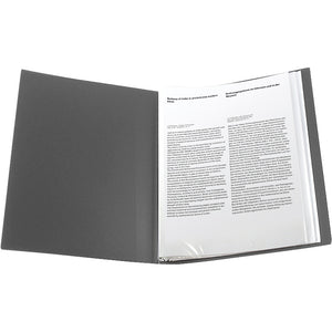 Display-book, 40 files, grey