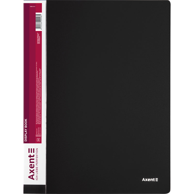 Display-book, 60 files, black