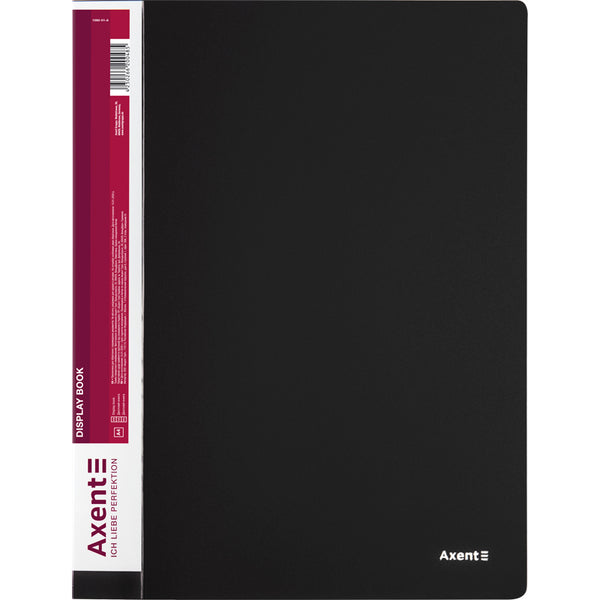 Display-book, 60 files, black