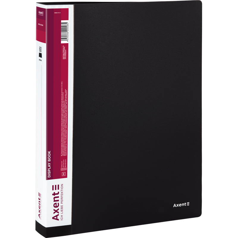 Display-book, 60 files, black