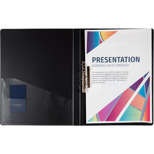 Teczka z zaciskiem dźwigniowym Axent 1301-01-A, А4, czarna