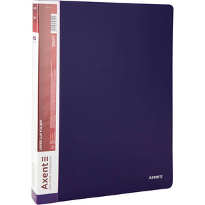 Teczka z zaciskiem dźwigniowym Axent 1301-02-A, А4, niebieska