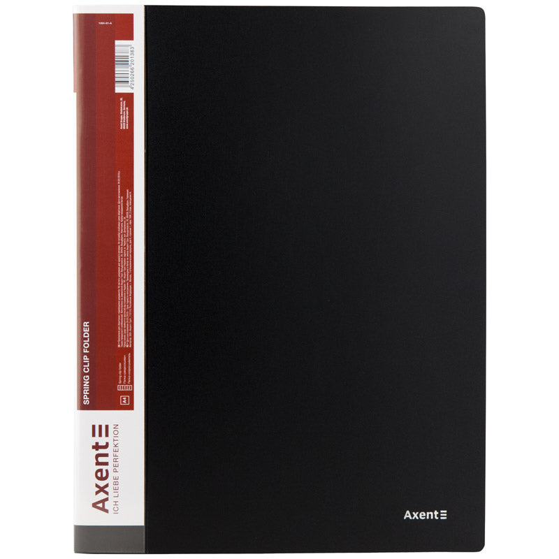Clip folder Axent 1304-01-A, А4, black