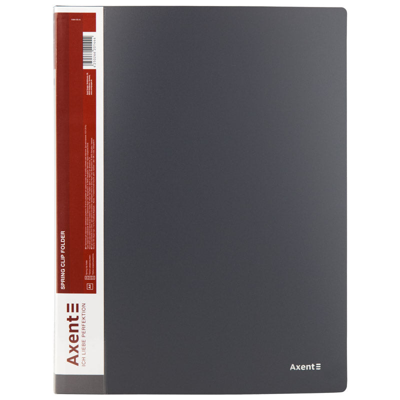 Clip folder Axent 1304-03-A, А4, grey