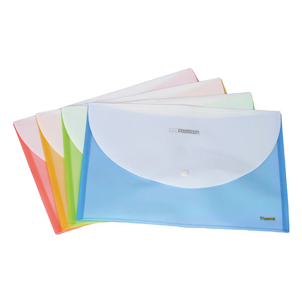 Button folder Axent 1404-20-A, А4, assorted bicolor
