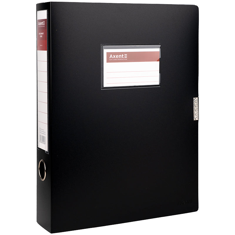 File box, A4, black