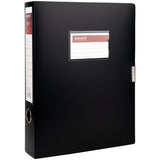 File box, A4, black
