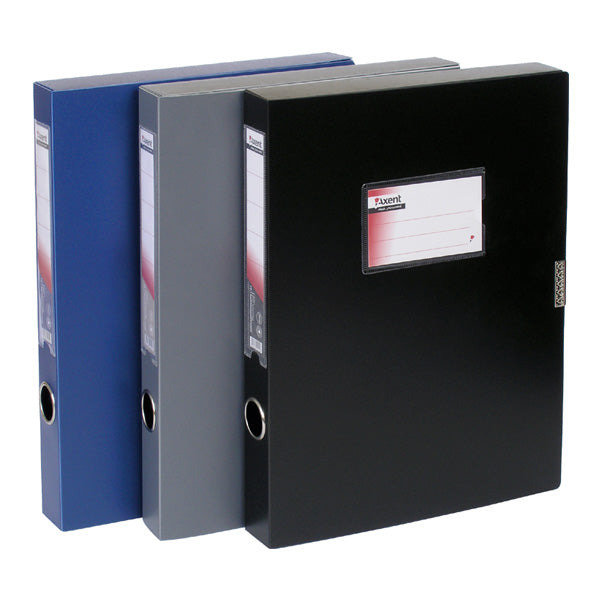 File box, A4, black