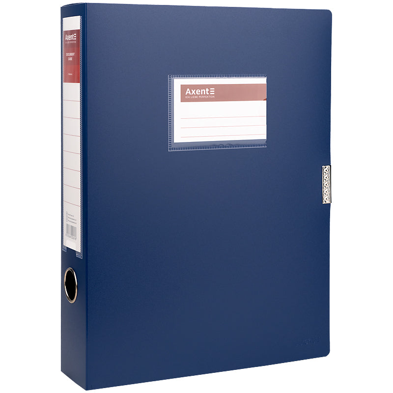 File box, A4, blue