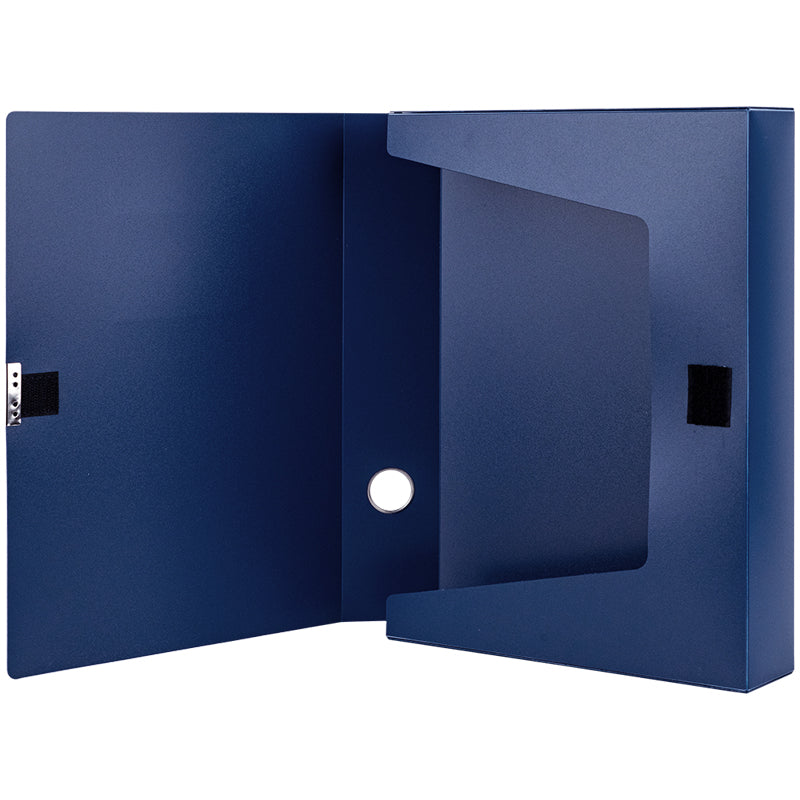 File box, A4, blue