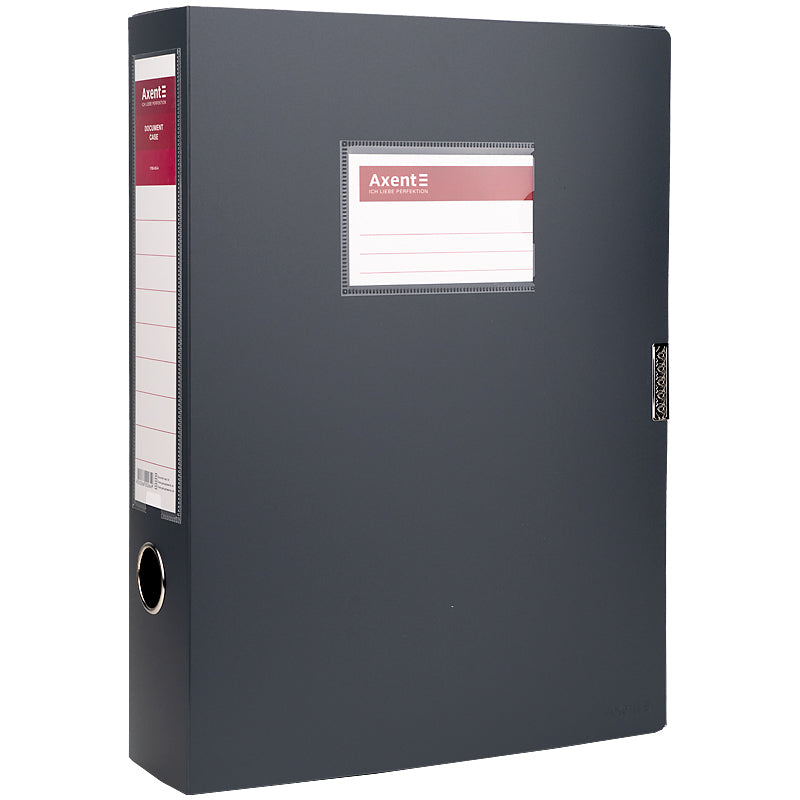 File box, A4, grey