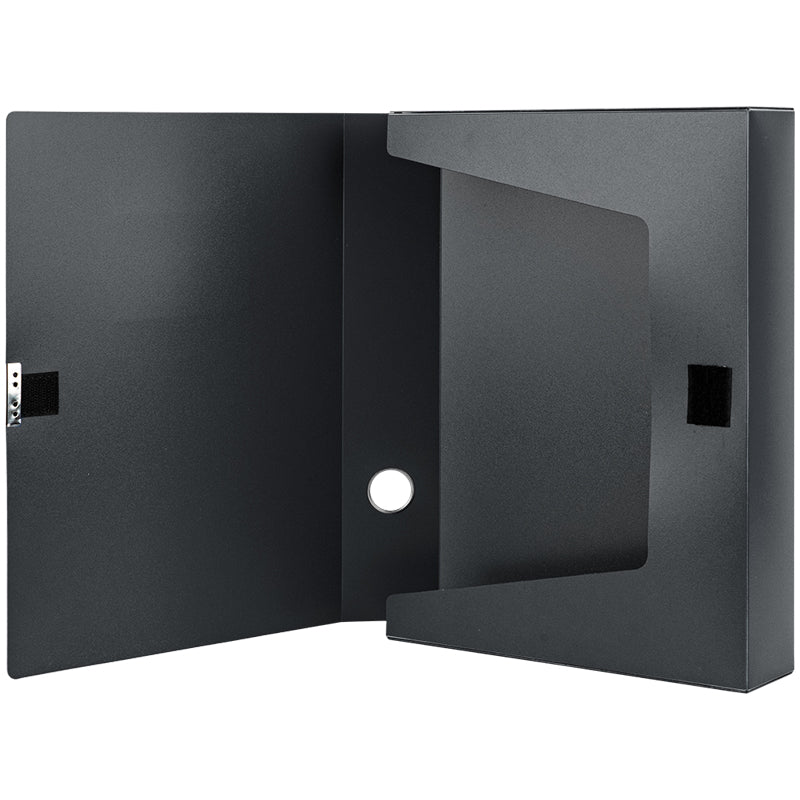 File box, A4, grey