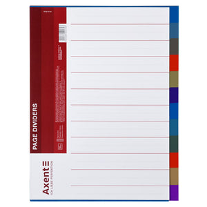 Page divider Axent 1912-01-A 12-tab