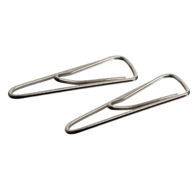 Paper clips with a bend Axent 4105-A, triangular, 25 mm