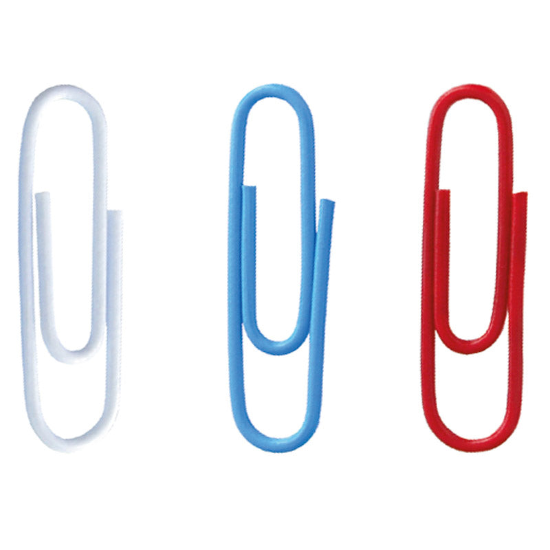 Paper clips, colored Axent 4106-A, 28 mm