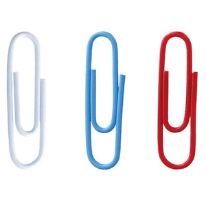 Paper clips, colored Axent 4106-A, 28 mm