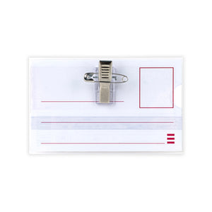 Name badge with a clasp-pin Axent 4501-A, 8,8*5,7 cm