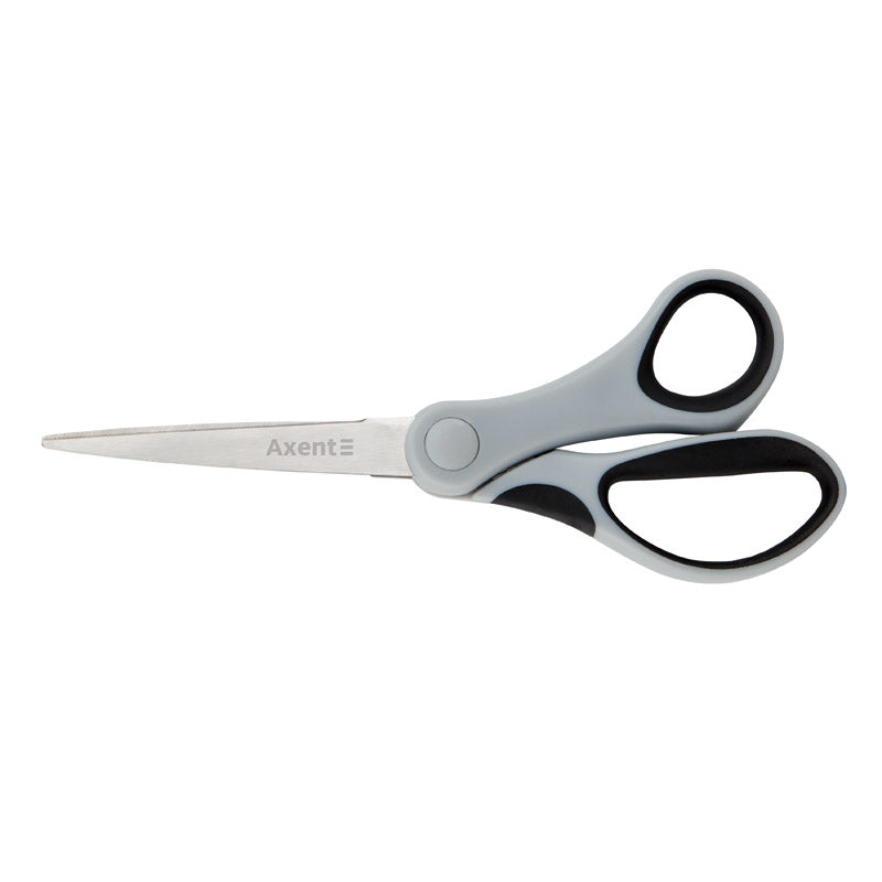 Scissors Axent  Duoton 6301-01-A, 18 cm, grey-black
